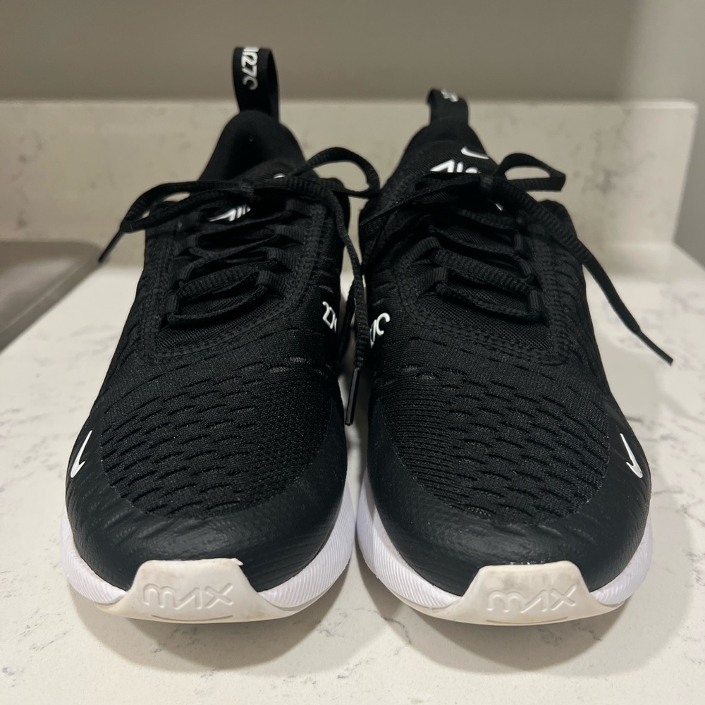 Nike Air Max 270 Black and White Women’s Sneakers - Picture 8 of 12
